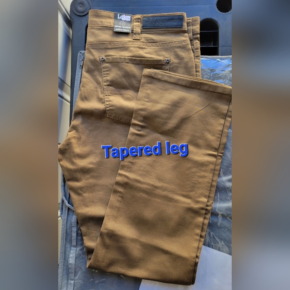 Lois Taupe Chinos Pants 33-inch Inseam With Streatch